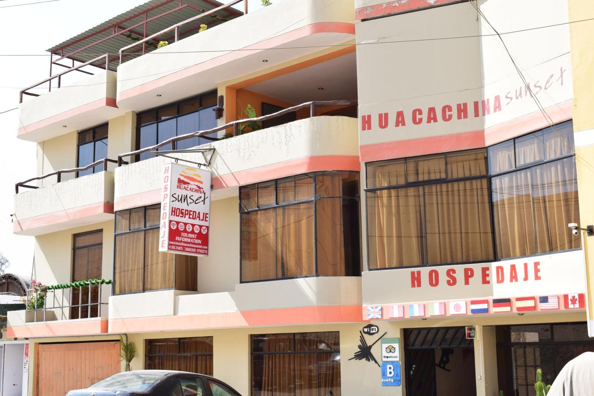 Hostal Huacachina Sunset Ίκα Εξωτερικό φωτογραφία